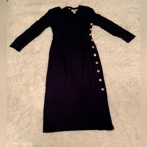 Maggy London Side Button Formal Dress